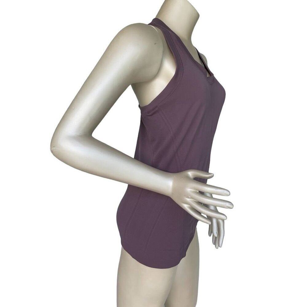 Athleta Momentum Seamless Racerback Tank Dusty Purple Sz S - Picture 3 of 4